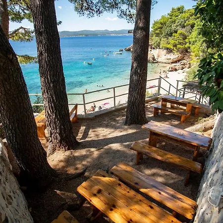 公寓 Beachfront Vala With A Swimming Pool